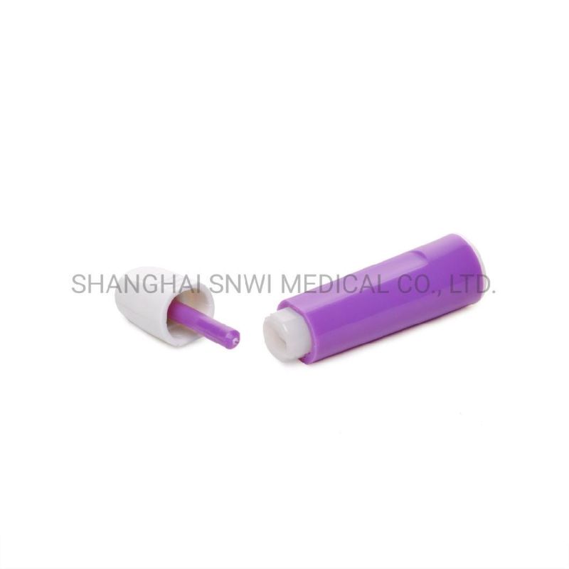 Non-Toxiv Pyrogen Free Nnon-Sterile Medical Peripheral Blood Sampling Needle