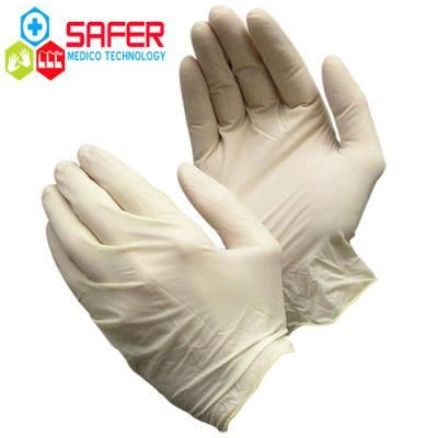 Hand Gloves Latex Disposable Thailand Powder with High Quality