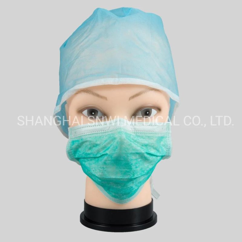 3 Ply Protective Disposable Sterile Medical Non Woven Dust Protective Face Mask
