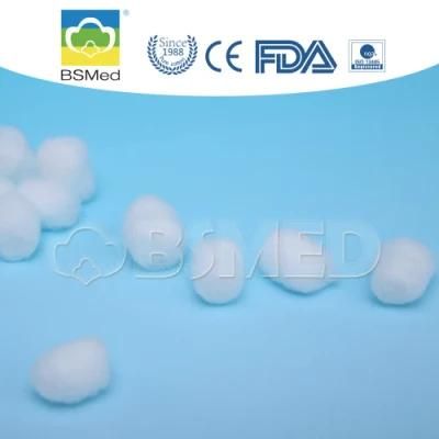 100% Medical Cotton Sterile and Non-Sterile Absorbent Various Size Cotton Balls