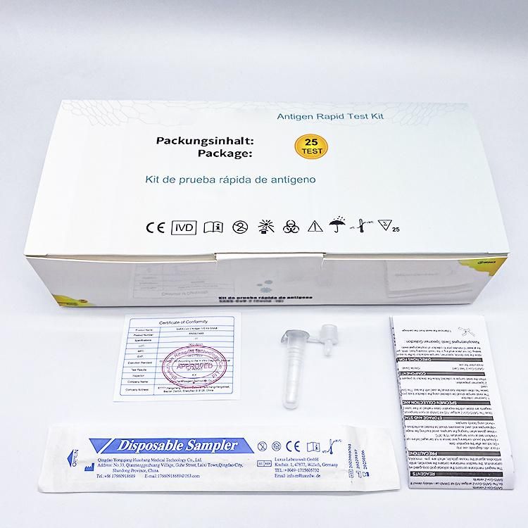 One Step Bfarm German Medical Self Home Test Rapid Diagnostic Test Kit