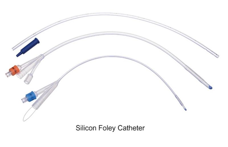 High Quality High Biocompatibility for Long Term Use Silicone Foley Catheter