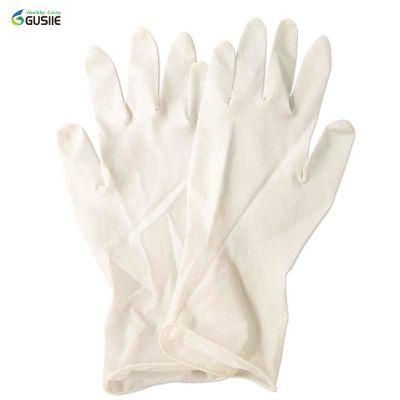 High Quality Powder Free Disposable Medical Examation Latex Large Gloves