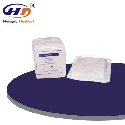 HD9 - 100PCS Pack Customized Size 4X4 Medical Non Woven Gauze Swab for Hospital