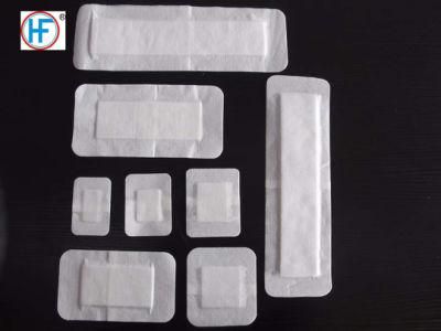 Mdr CE Approved Chinese Manufacturer White Adhesive Soft Medical Dressing for Patient