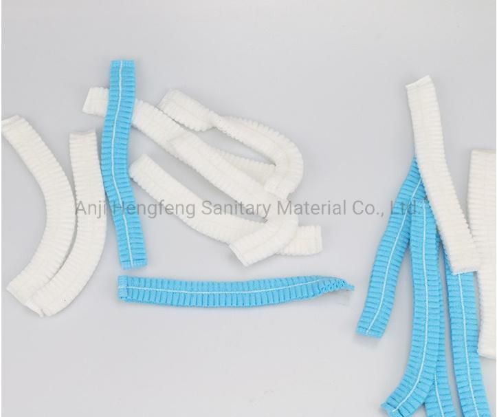 Factory Direct Salesingle or Double Medical Disposable Elastic Surgical Non Woven Cap