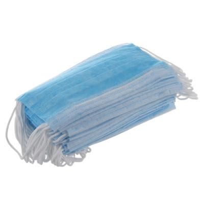 3 Ply Non Woven Procedure Customized Wholesale Protective Disposable Earloop Face Mask