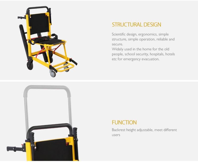 Medical Foldable Electric Downstairs Stretcher