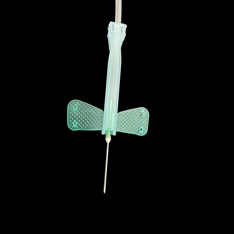 Safety Blood Collection Needle Set with Butterfly Type Needles 21g 23G with CE ISO