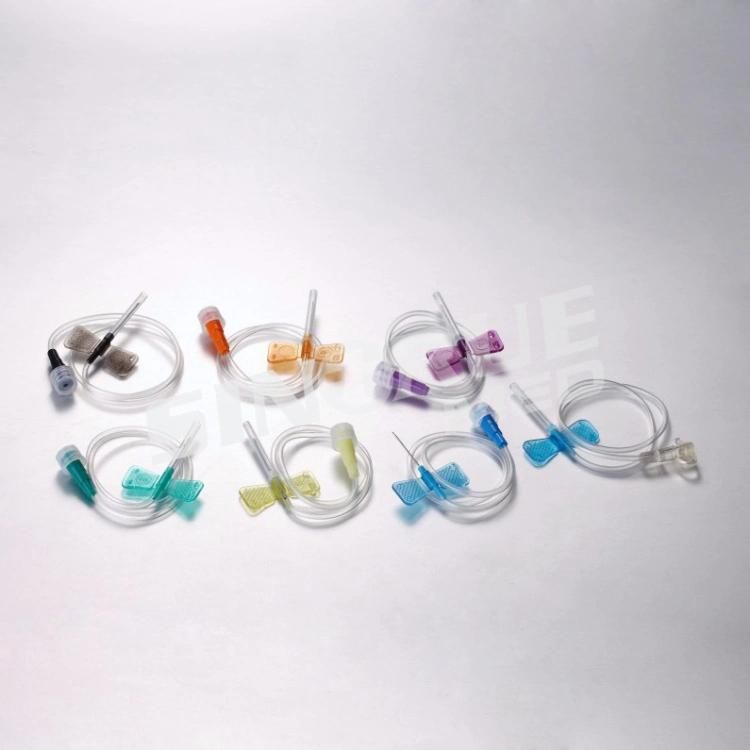 18g-27g Disposable Safety Scalp Vein Set