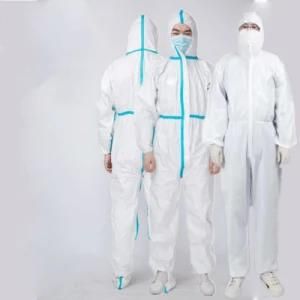 Coverall Disposable Full Suite Micropore Polyethylene Safety Protective Clothing