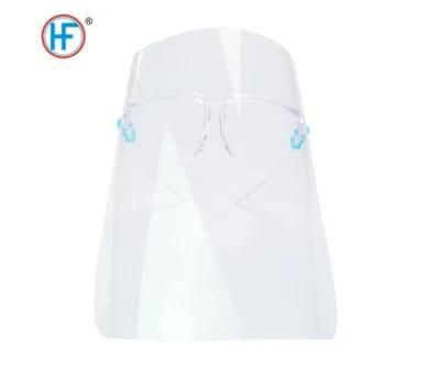 Mdr CE Approved Changeable Color Safety Protective Face Shield Stored in a Well-Ventilated Warehouse