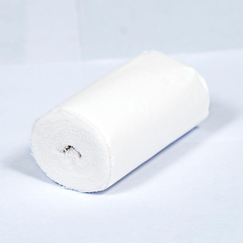 Medical Surgical Usage 100% Pure Cotton Absorbent Gauze Roll