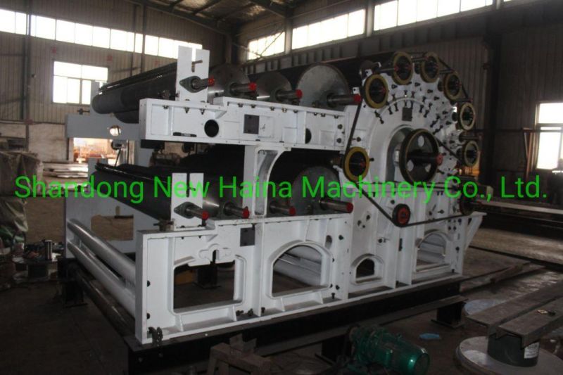 Polyester Fiber Single Cylinder Double Doffer Carding Machine Nonwoven Machine Line