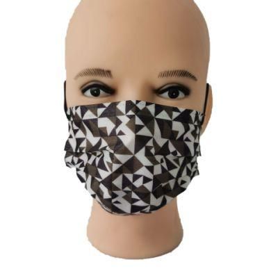 ASTM Level Dust 3ply Fabric 3-Ply Activated Masker Charcoal Maska 3 Layers Facemask Blue Disposable Medical Face Mask