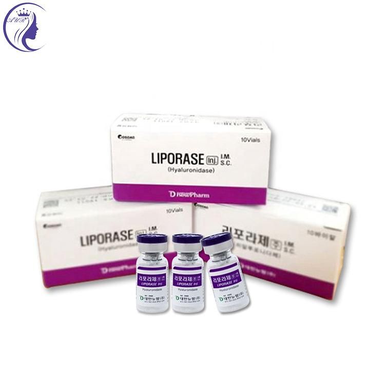 Hot Sale Ha Liporase Hyaluronidase Pour Injection for Dissolves Hyaluronic Acid