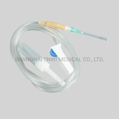 Non-Toxic Pyrogen Free Non-Sterile Medical Infusion Set Sterile IV Set Disposable