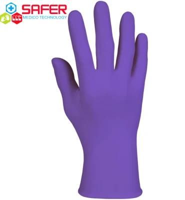 Nitrile Examination Violet Gloves Powder Free