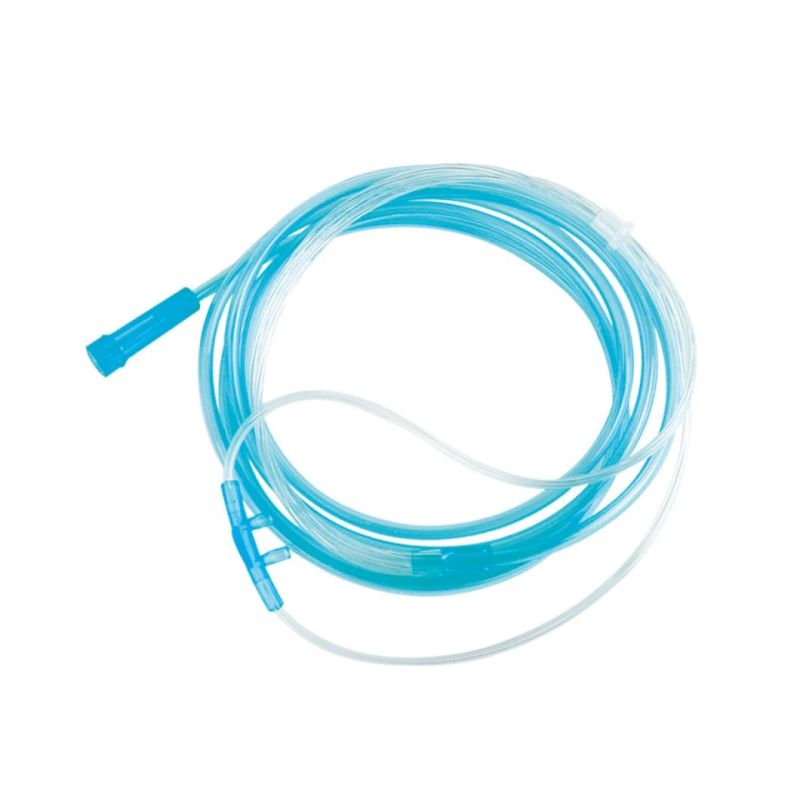 Nasal Etco2 Sampling Cannula Tube Colored Soft Nasal Oxygen Cannula/Tube for Patient