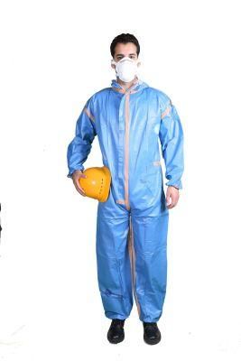 Colored Disposable SMS Type 5/6 Coveralls with Taped Seam