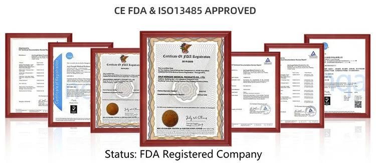 HD5 CE ISO Approved 6*8cm Medical Wound Treatment Non Woven Medical IV Canula Dressing