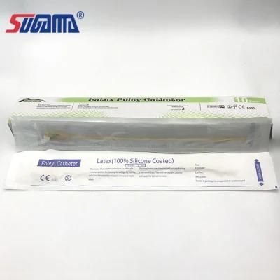 Medical Disposable Latex 2 Way Foley Catheter Latex Foley Catheter/Urinary Catheter with Different Sizes
