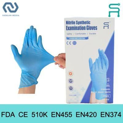 Disposable Nitrile Blend Gloves Powder Free Nitrile Gloves
