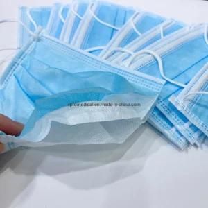 3 Ply Disposable Breathable Skin Friendly Surgical Face Masks Type Iir