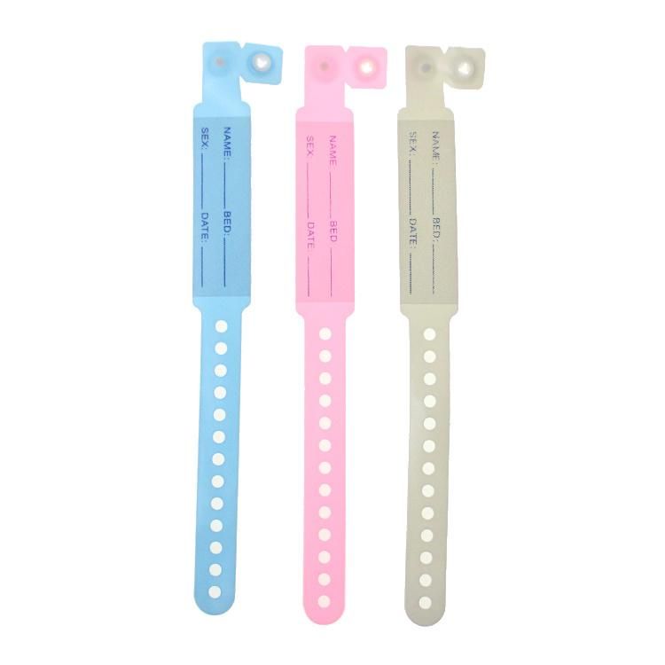 Hospital Pet Identification Wrist Band ID Bracelet with Insert Card