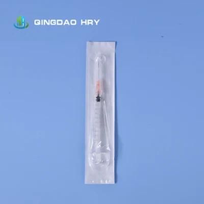 Produce and Supply Disposable Syringe Luer Lock/Slip Lock with Needle &amp; Safety Needle FDA 510K CE and ISO