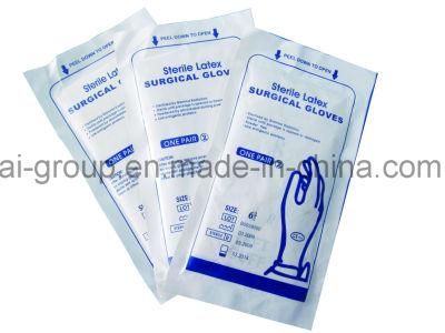 Disposable Powdered Free Natural Rubber Surgical Gloves