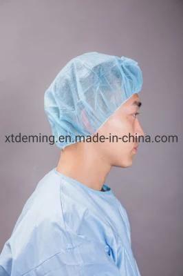 Disposable Plastic Strip/Clip/Bouffant/Mop/Nonwoven/PP Cap Shower/Bathing/Hotel Cap /Nurse/Doctor Cap /Medical/Surgical Cap