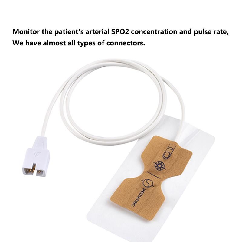 Disposable SpO2 Sensor Striped Pediatric Probes for Nellcor 7p