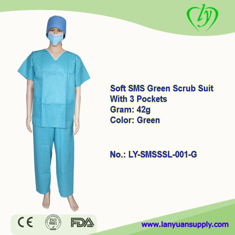 Disposable Scrub Suits Light Green