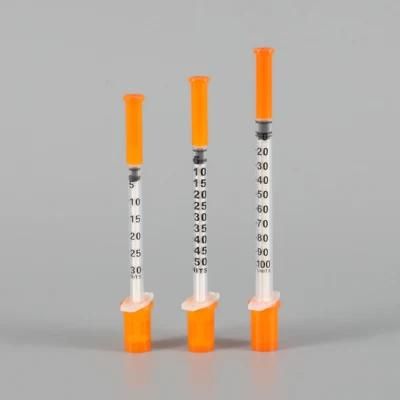 Factory Direct Sale Disposable Insulin Needles Syringes for Healthcare Industry