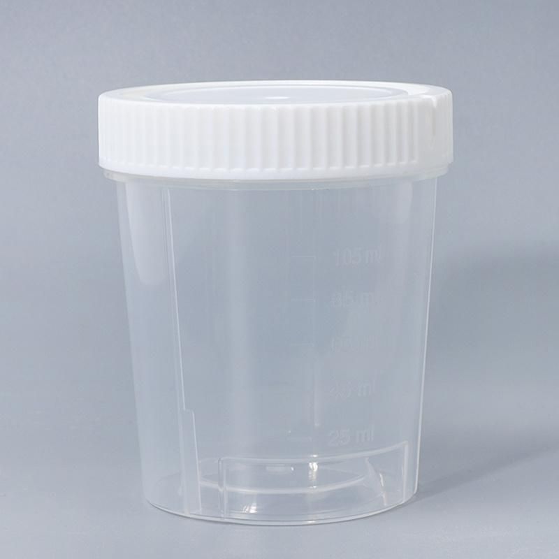 Disposable 105ml Specimen Collector Sterile Urine Cup Stool Container