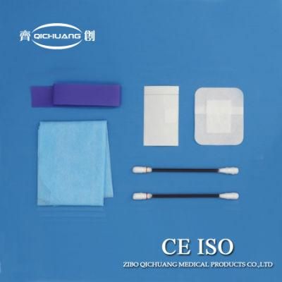 Picc Dressing Kit Central Line Wound Care Pack Manufacturer with FDA, Ce, ISO