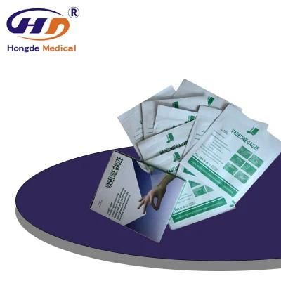 HD5 Factory Supply Wound Care Paraffin Gauze Dressing Fabric Cosmetic