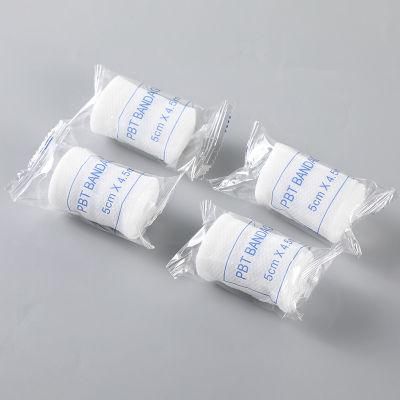 Professional Customized Medical PBT Elastic Conforming Bandage Manufacturer