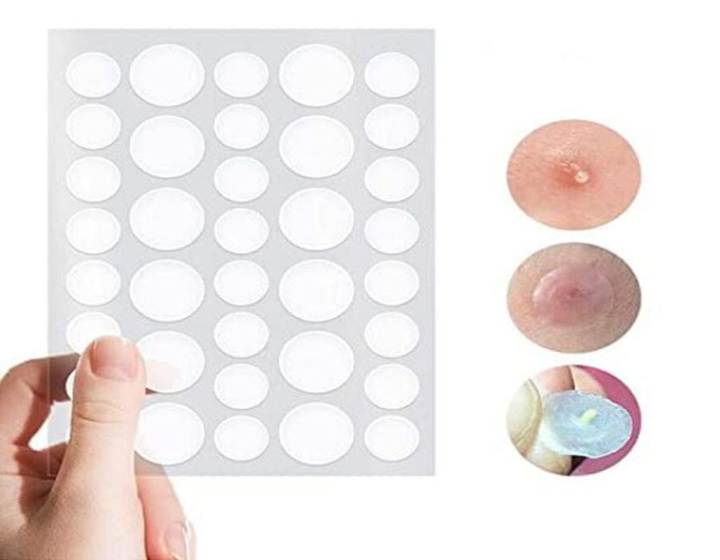 Hb Facial Patch, Acne Healing Patch - Absorption Concentrate Pack, Invisibility, Spots, Hydrocolloid, Skin Comprehensive Therapy, Facial Repair