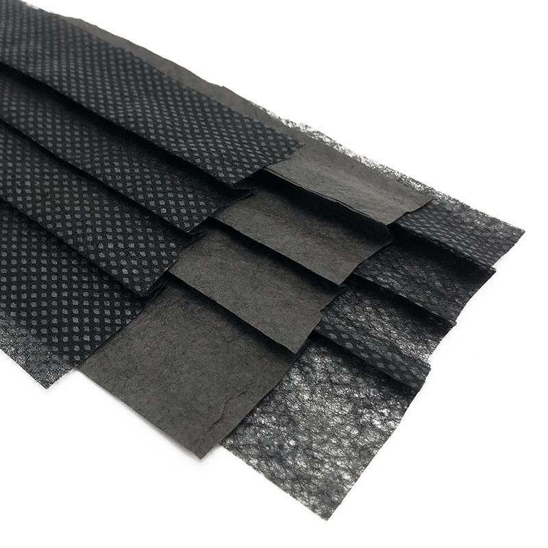3-Layer Black Disposable Mask Earloop Non-Woven Civil Mask