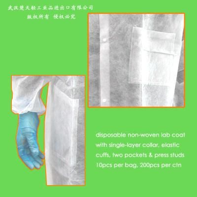 Disposable Surgical Lab Coat
