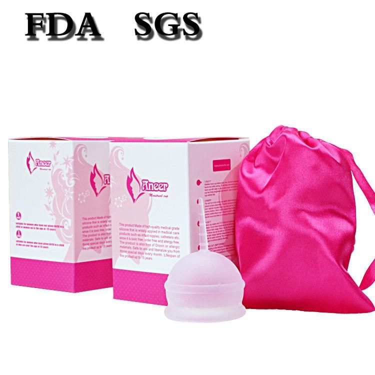 Silicone Menstrual Cup Instead of Sanitary Napkin Aunt Cup, Female Care Menstrual Partner Menstrual Cup