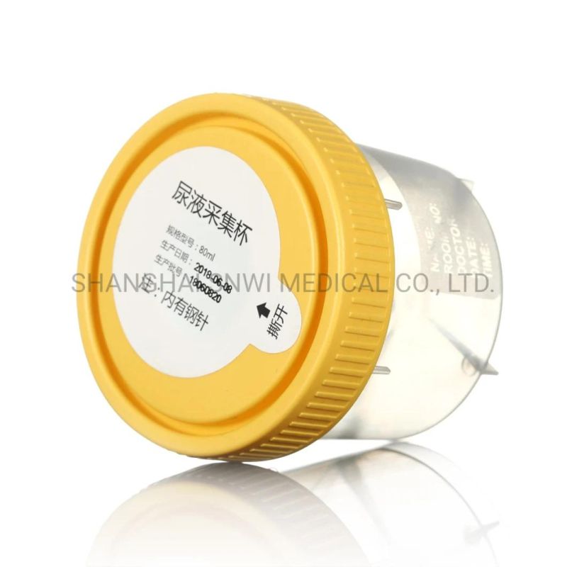 Non-Toxic Pyrogen Free Non-Sterile Medical Vacuum Urine Collection Tube