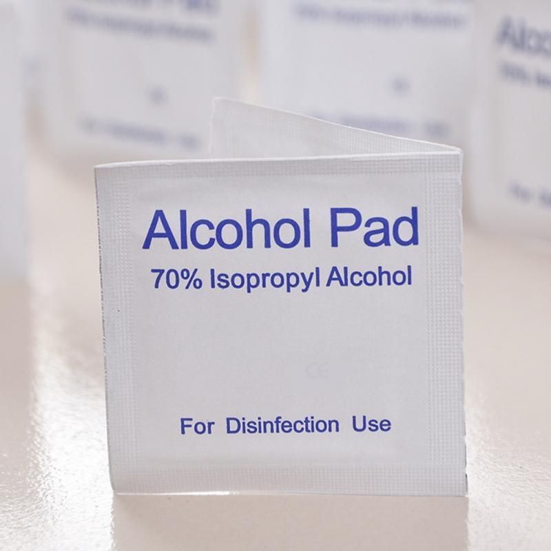 Sterile 3*6cm Medical 70% Isopropyl CE FDA Approved Alcohol Pad