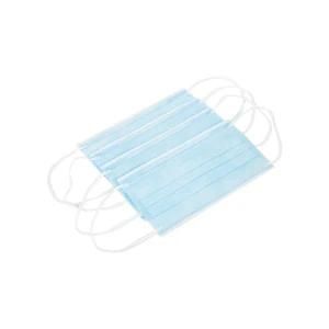 Hospital Supply Products Nonwoven Non-Woven Facial Medical Protective 3ply Disposable Dust Face Mask 3 Ply Layer