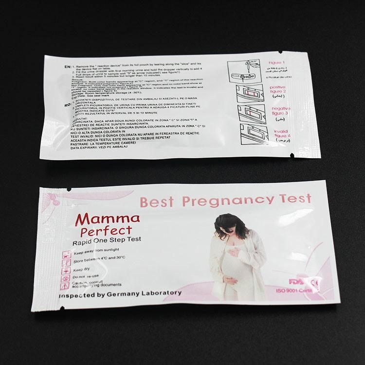 Home Use Rapid HCG Pregnancy Cassette Test Kit