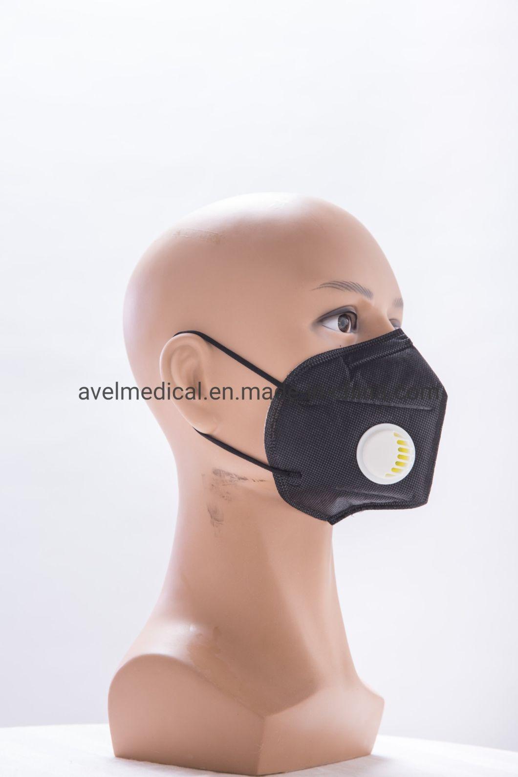 Factory Pm2.5 Earloop Valve FFP1 Folded Dust Mask