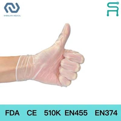 Better Price Disposable PVC Gloves FDA Powder Free Vinyl Gloves