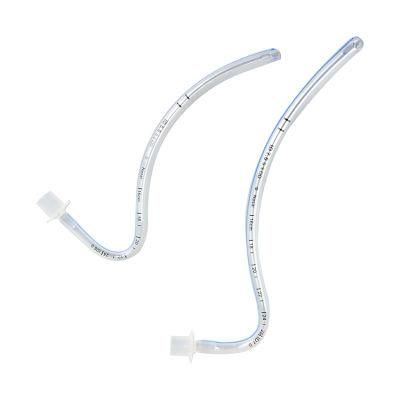 High Quality Disposable Nasal Preformed Tracheal Tube Without Cuff